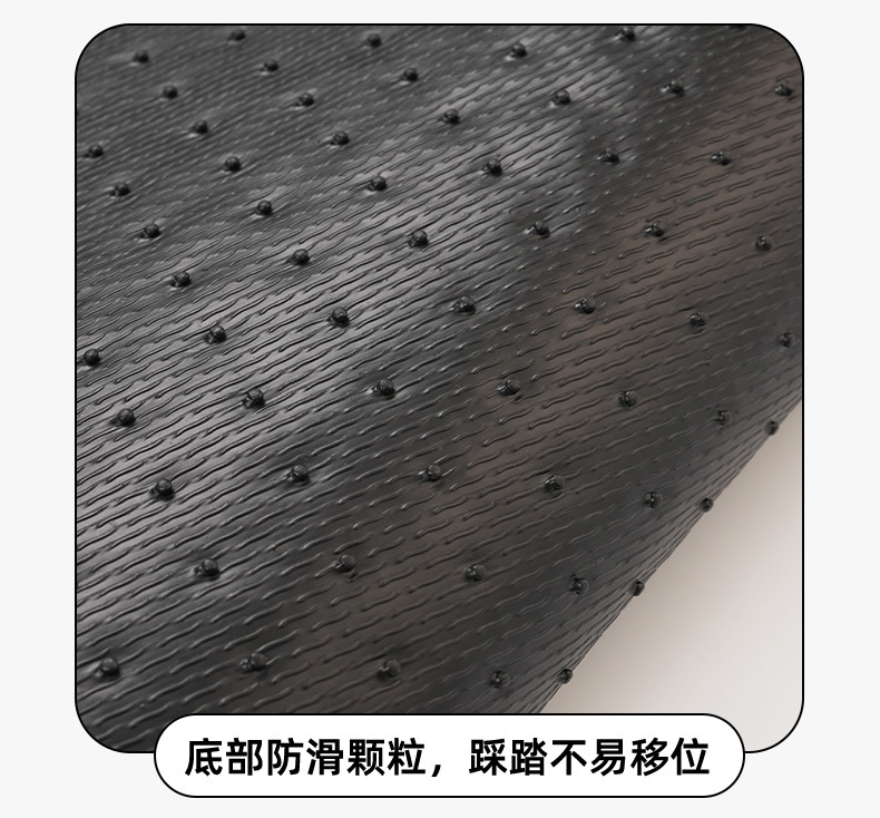 Blue Rain car floor mats, cute design for the driver's seat, suitable for girls, anti-dirty, car carpet, car mat, floor mat, loop pile