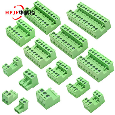 Welding free butt joint type 2EDGRK5.08mm 2/3/4~12P Air green connection terminal