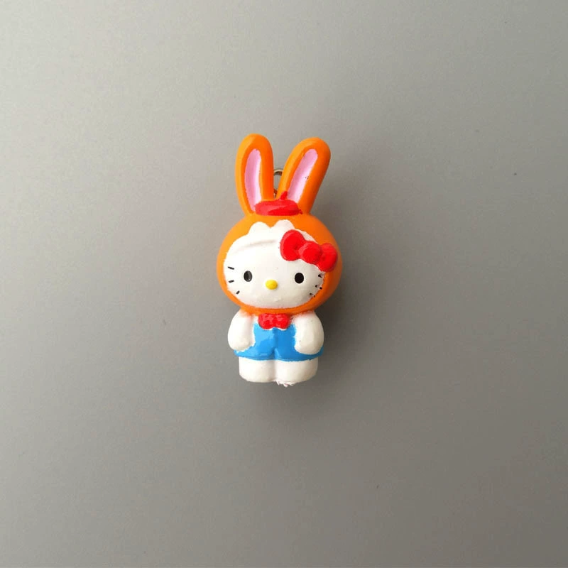 Hello Kitty, маленькая мини-фигура, подвеска, handmade