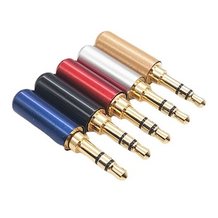 Gold Plated Plug Pure Copper 3.5 Stereo Plug Three Level 3.5mm Headphone Plug 3.5 Senhai Headphone Plug
