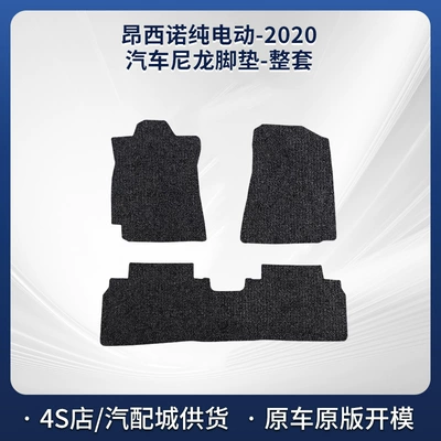 Modelə uyğun ayaqaltı, Angsino Pure Electric-20 Style - black-5mm-total-thickness-fabric-wrapped-edge-a-set-of-nylon-carpets-for-the-entire-car