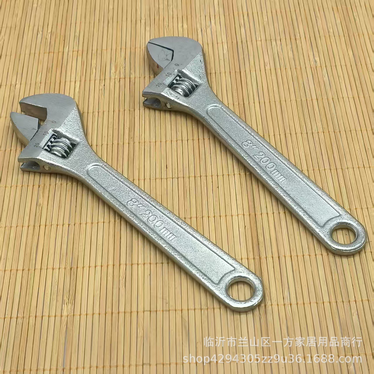 8寸活头扳手 活动扳手 工业级活口扳手多功能家用大开口扳手