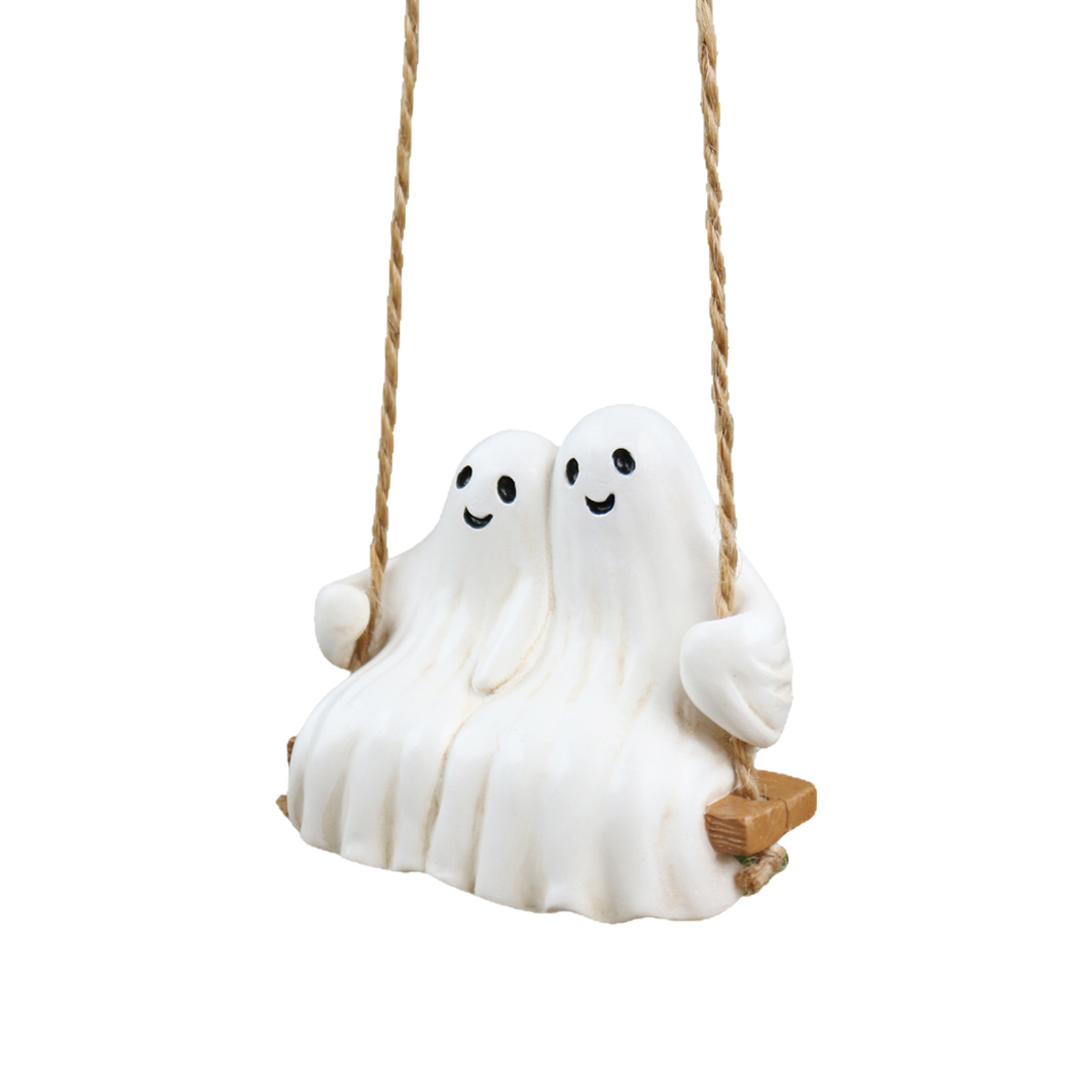Halloween Swing Couple Ghost Front Yard Porch Courtyard Standing Ghost Holiday Decoration Gifts Ready for Sale