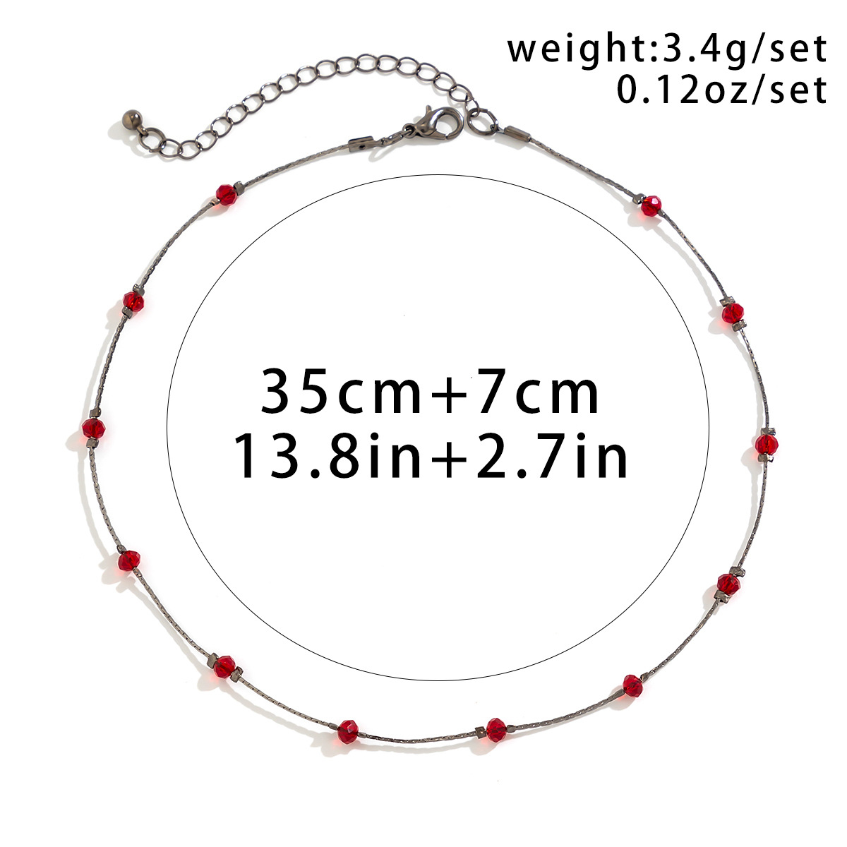 Bijoux transfrontaliers européens et américains, collier ras du cou à franges en forme de goutte de sang gothique rétro, collier en métal couleur sang simulé en forme de goutte de sang_voghion.com