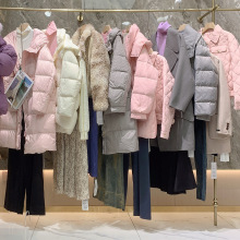 羽绒服尾货女装批发撤柜品牌折扣高品质大牌十三行尾款女装清货