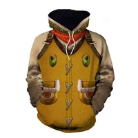 Новинка 2025 года, Monster Hunter Wildcat Felynes, косплей, желтая повседневная одежда, пуловер
