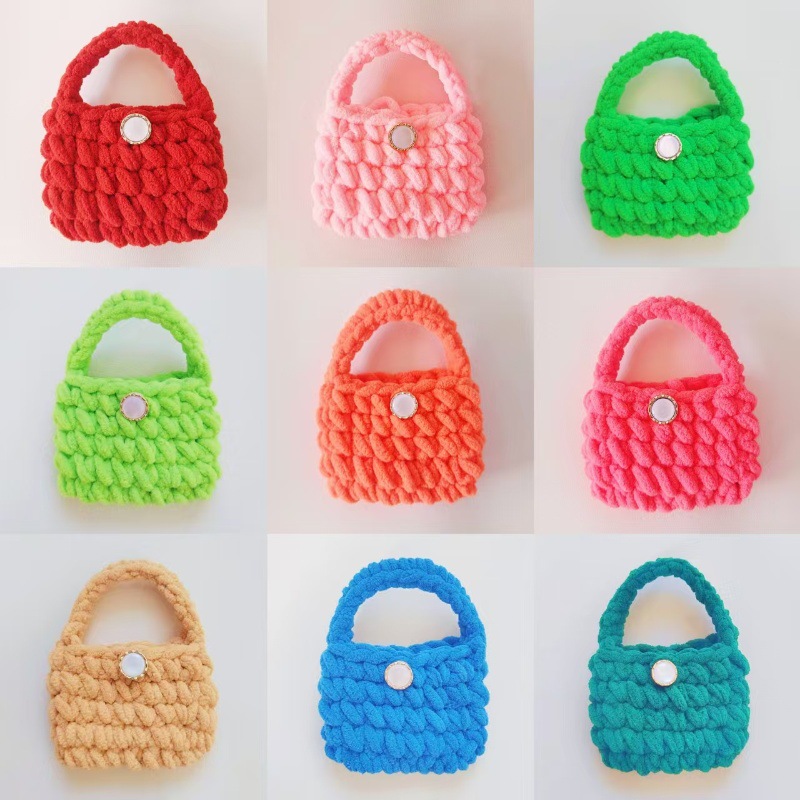 钩针编织耳机包钱包钥匙收纳创意蓝牙保护套AirPods通用手工数码