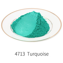 50/100g Turquoise Green Mica Powde Mineralry Pearl Powder跨