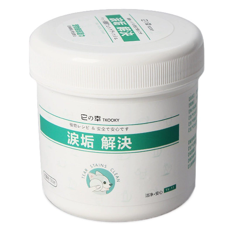 TK-11 Салфетки для глаз 130 штук Это счастливые салфетки для глаз 130 штук Салфетки для глаз Тедди для собак