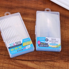 Clarice Double Eyelid Tape Invisible Adhesive Beauty Eye Tape with Magic Fork Storage Box Transparent Breathable Sweatproof Factory Wholesale