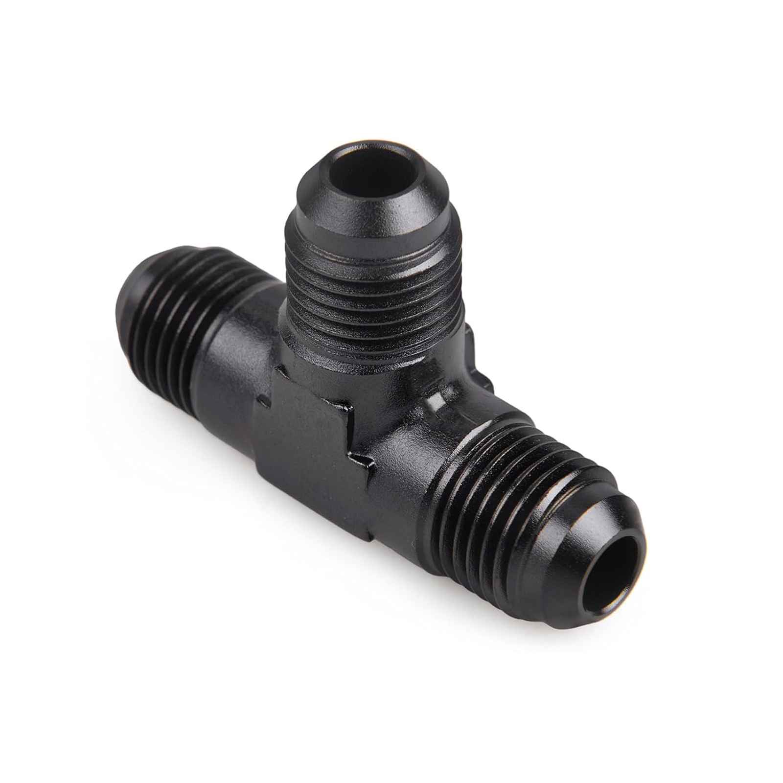 Car modification accessories three-way T-type brake oil pipe connector AN3-AN16 aluminum alloy oil cooling joint