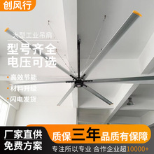 永磁工业大型吊扇7米3工厂车间仓库篮球馆大风力节能降温工业风扇