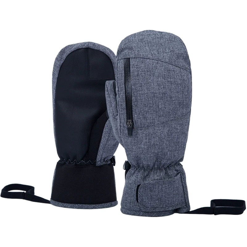 [Hot Classic] перчатки для сноуборда, тушеные водонепроницаемые Нескользящие лыжные перчатки с сенсорным экраном и пятью пальцами