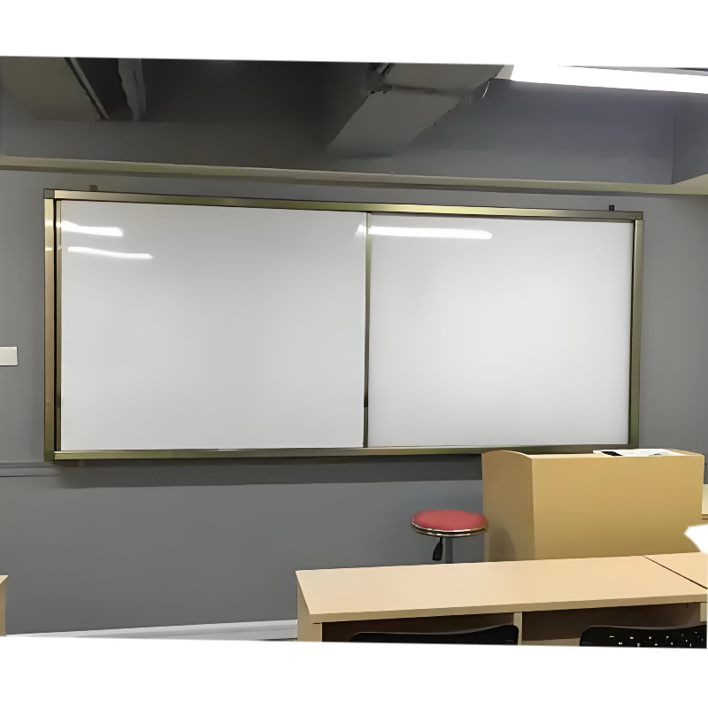 Push-pull blackboard multimedia projection teaching office whiteboard writing board classroom large blackboard hanging whiteboard Push-pull blackboard multimedia projection teaching office whiteboard writing board classroom large blackboard hanging whiteboard