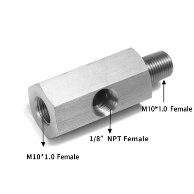 Tax-Included Price Auto Parts Oil Digər kuzov və aksesuarlar - single-hole-m10-18npt