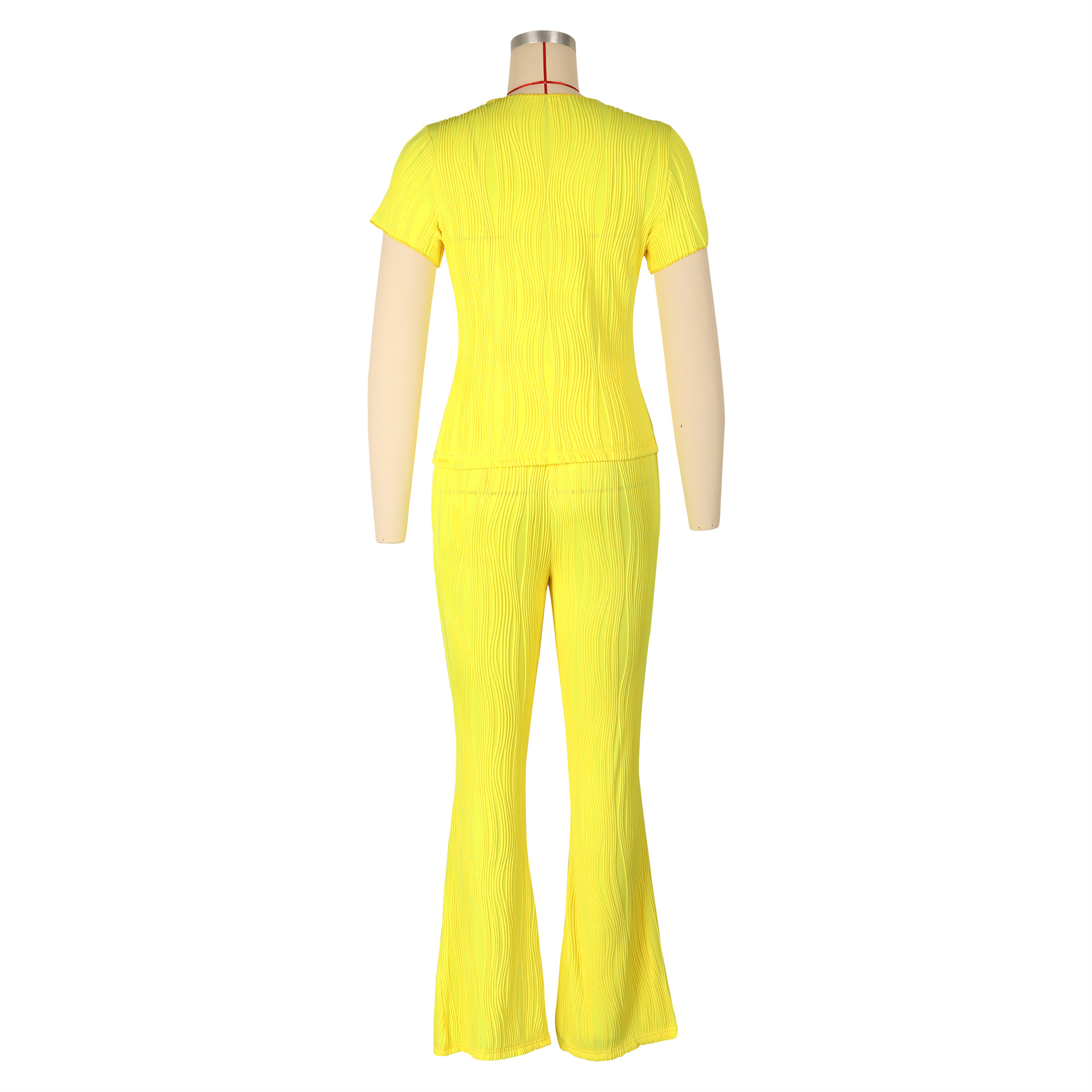 473g Weight Long Sleeve Sleeve Length Spandex, Polyester Fabric Type Pant Co-ord Set Sets Type 2 Pieces Set Quantity Holiday, Daily Occasion Round Neck Neckline Slim Fit Type Solid Color Pattern Summer, Spring Season Women's Gender Elegant, Streetwear Style Holiday Daily Women's Elegant Streetwear Solid Color Spandex Polyester Pant Co-ord Set Pants Sets 55