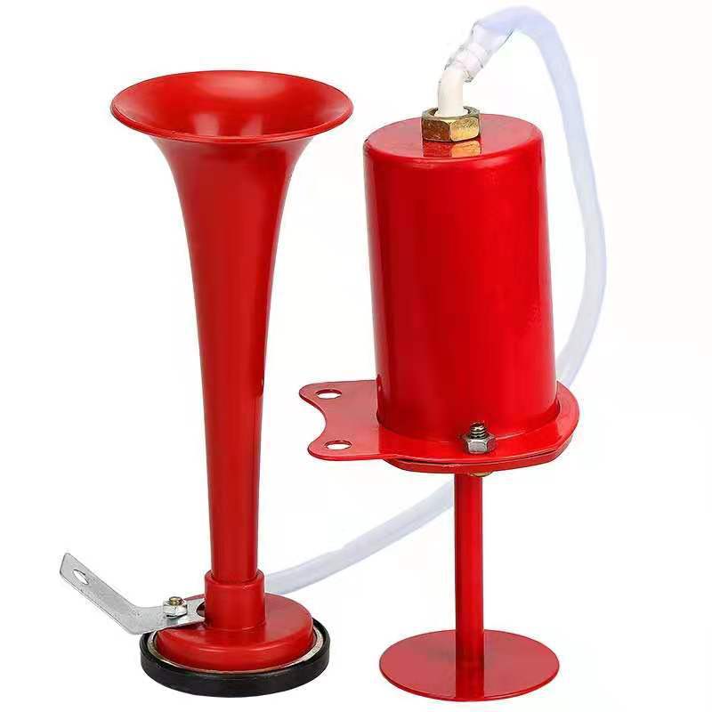 Bocina de aire para bicicleta, silbato de aire, silbato de bomba de aire para motocicleta, bocina de aire de tono alto y bajo, accesorios para equipos de ciclismo