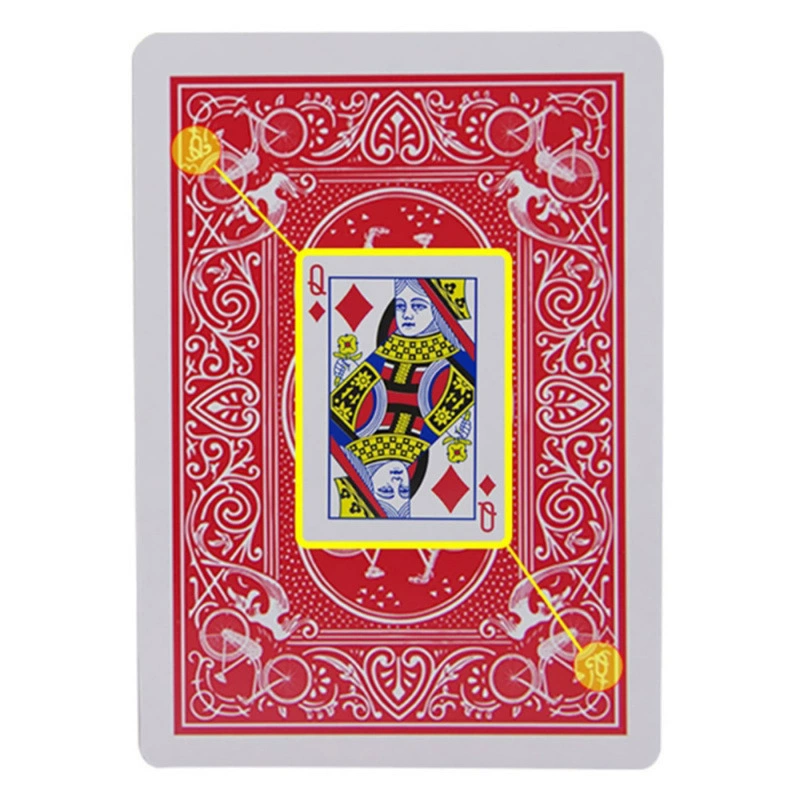 Волшебный покер широкий и узкий карточный трапециевидный колода магический магический реквизит CG1000