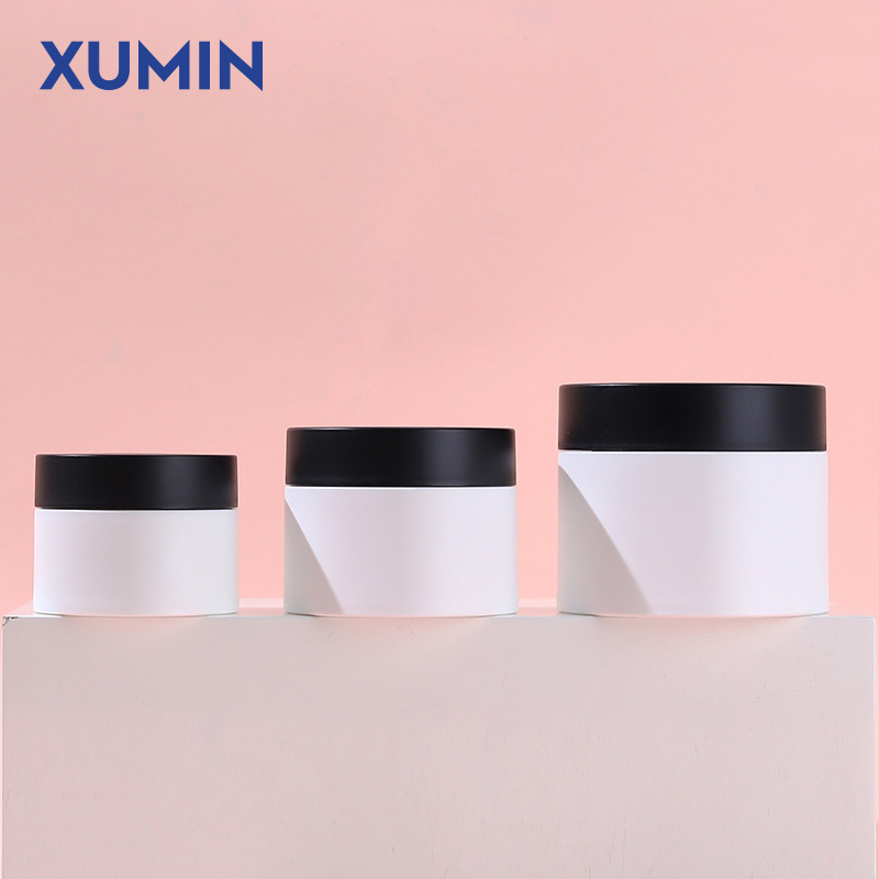 Xumin embalaje 30g blanco PP cara crema tarro crema botella 50g sub-embalaje tarro 100g helado tarro crema