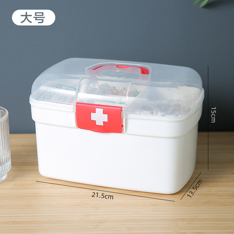 医療ボックス、家庭用、学生寮用大容量収納ボックス、薬収納ボックス、家庭用小型薬箱、卸売|undefined
