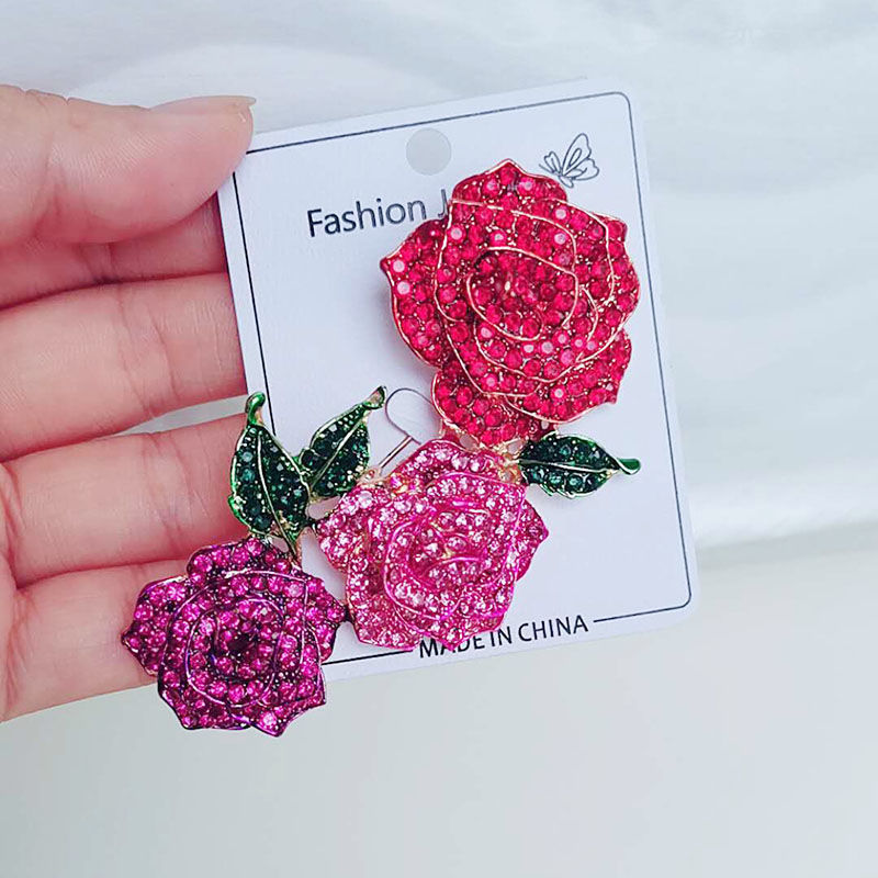 Simple Style Flower Alloy Rhinestone Women's Corsage display picture 3