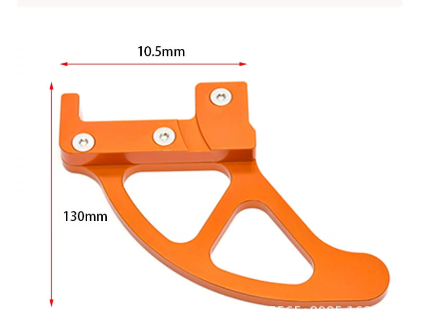 Suitable for Ktm Off-Road Rear Brake Disc Cnc Protection Bracket Sxf Exc Sx 150-500 Anti-Collision and Anti-Fall Cover