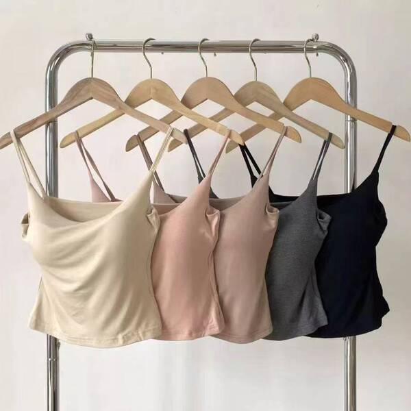 Make something out of nothing!External bra inner strap vest comes…