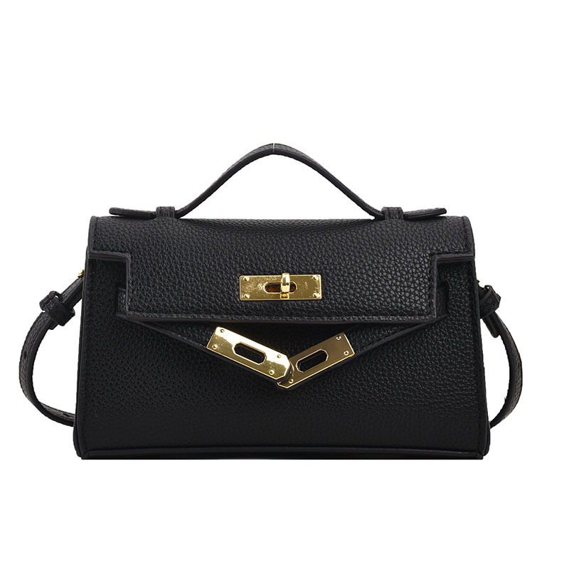 Mini bolso Kelly transfronterizo para niños, bolso de hombro tipo bandolera de un solo hombro con lápiz labial familiar de moda versión coreana de otoño 2023 para mujer