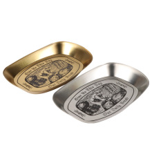 跨境热卖田园烟斗烟丝醒草盘 25*16cm斗草收纳盘手卷烟盘烟具配件