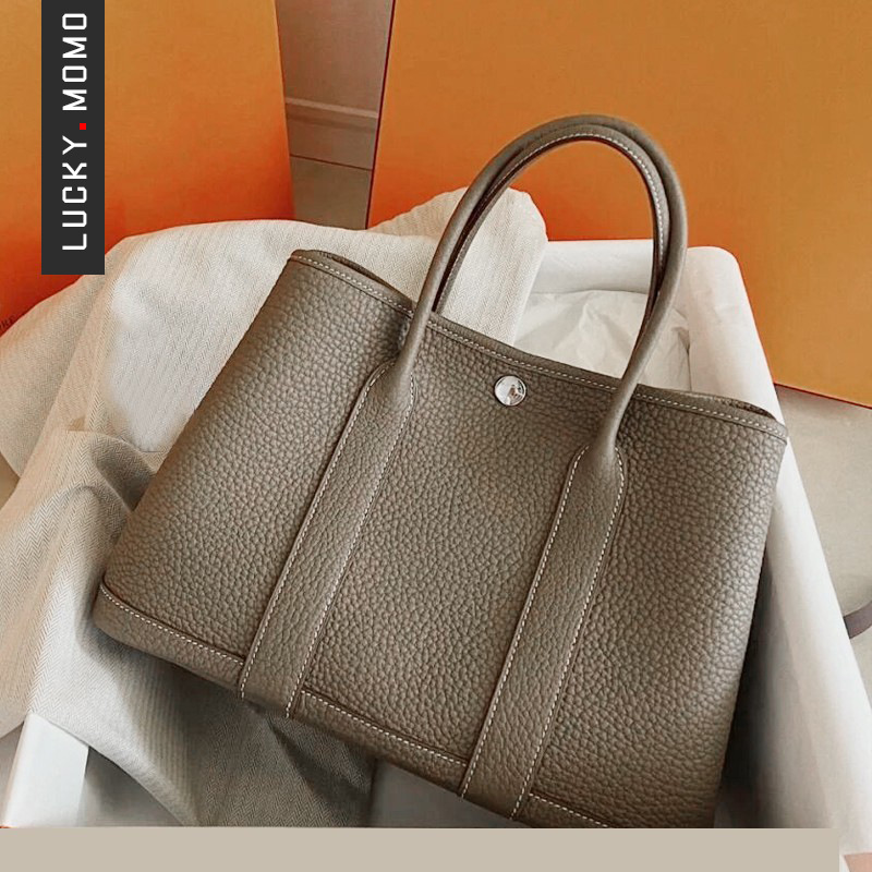 包包女2024新款tago真皮花园包单肩斜挎大容量托特包手提包女包