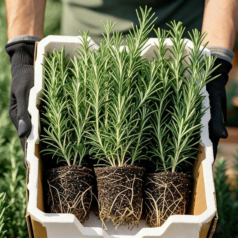 Rosemary Potted Plants, Edible Mosquito-Repelling Herbs, Large Mint Plants, Hydroponic Flowers, Green Plants for Balcony, Steak Frying Rosemary Potted Plants, Edible Mosquito-Repelling Herbs, Large Mint Plants, Hydroponic Flowers, Green Plants for Balcony, Steak Frying