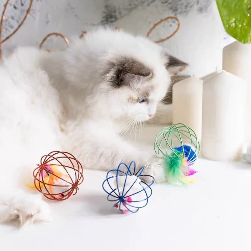 Кошачья игрушечная клетка крысы в клетке