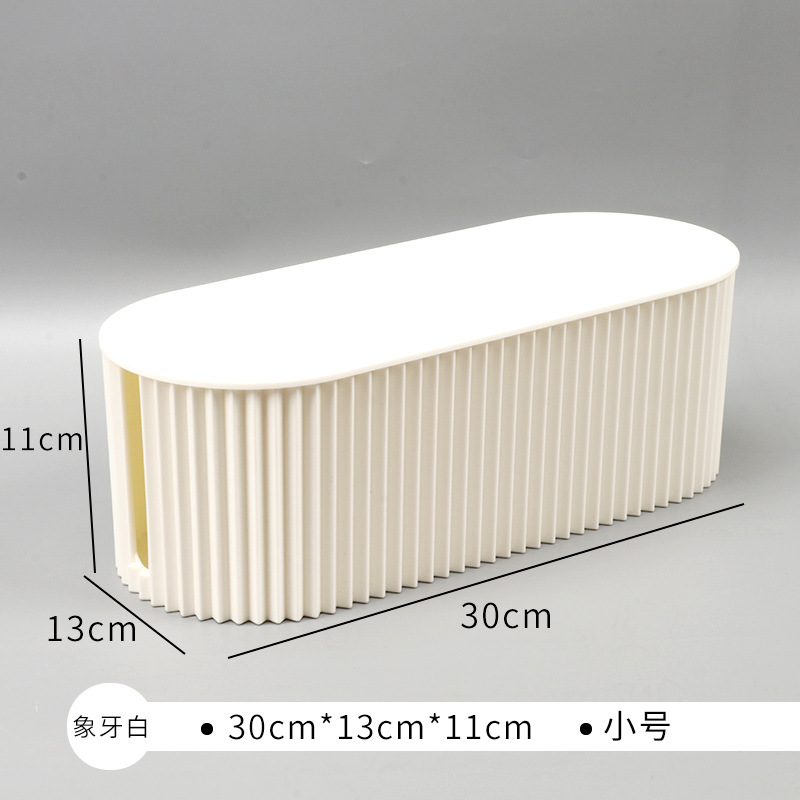 Caja de almacenamiento de alambre de tablero de enchufe directo de fábrica caja de alambre de organización tablero de parche de escritorio organizar caja de almacenamiento de cable de alimentación