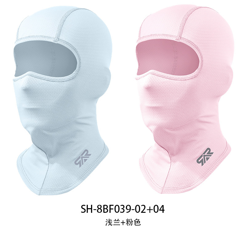 El casco de protección solar de Sun Moss, el forro interior de la capucha, la bicicleta delgada que absorbe el sudor, la capucha de seda de hielo transpirable, el cabello