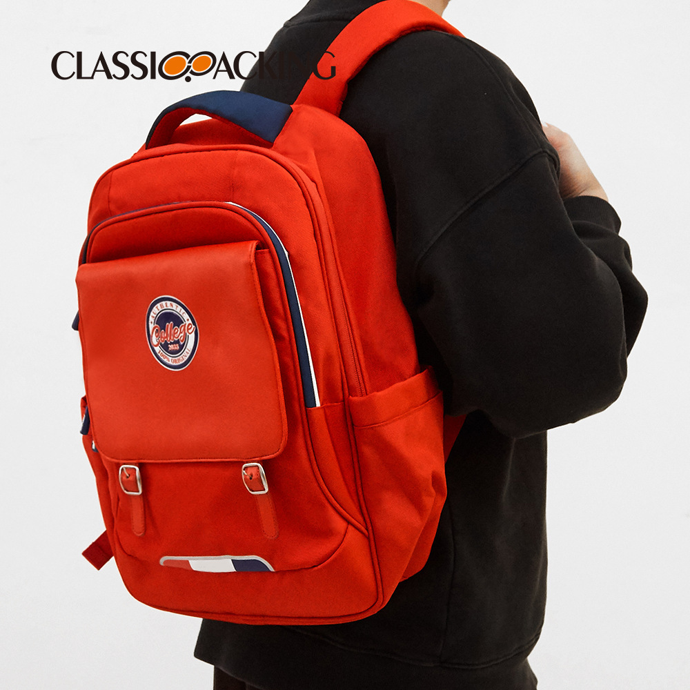 Fábrica al por mayor 2025 mochila escolar para estudiantes de secundaria de gran capacidad para hombres y mujeres