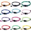 Retroreflective adjustable safe choker, small bell, cats and dogs, pet