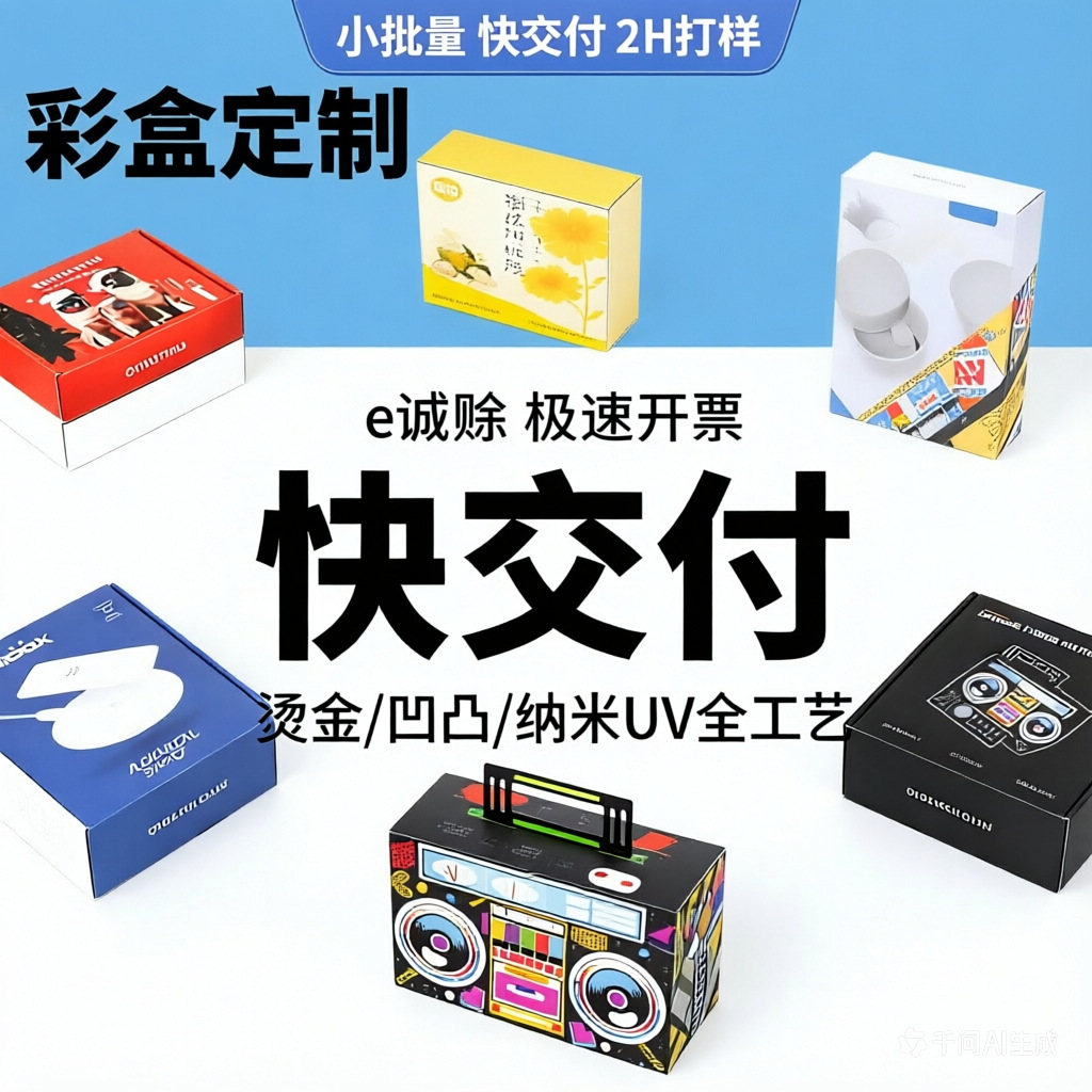 彩盒定制白卡纸盒包装盒撕拉折叠盒抽屉纸盒环保白卡纸盒长方形