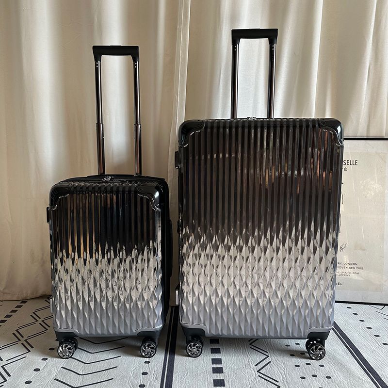 Exported to Canada External Trolley Suitcase 20 Boarding Suitcase 28 Large Suitcase Pc Anti-Fall Gradient Color Suitcase