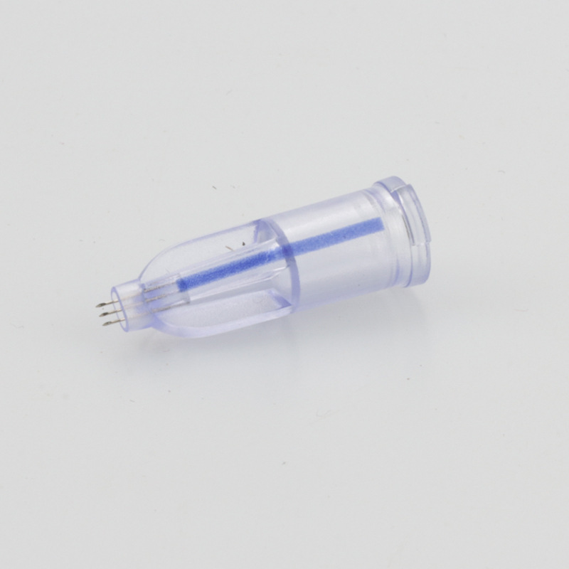 美容顯微針 三針頭提高效率 適合眼周微小範圍 1.0mm 1.2mm小藍針