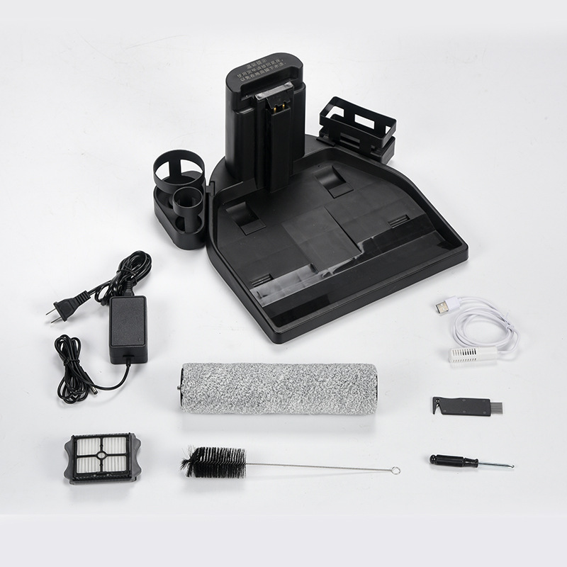 智能吸拖洗一体机厂家直供烘干消毒洗地机大容量干湿两用扫地机