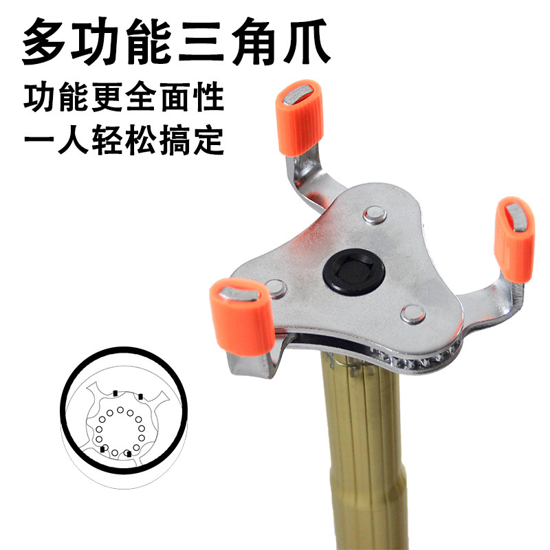 多機能煙温感知分解・組立品、消防保守煙探知機分解工具、高所作業不要の交換・取り外しロッド|undefined