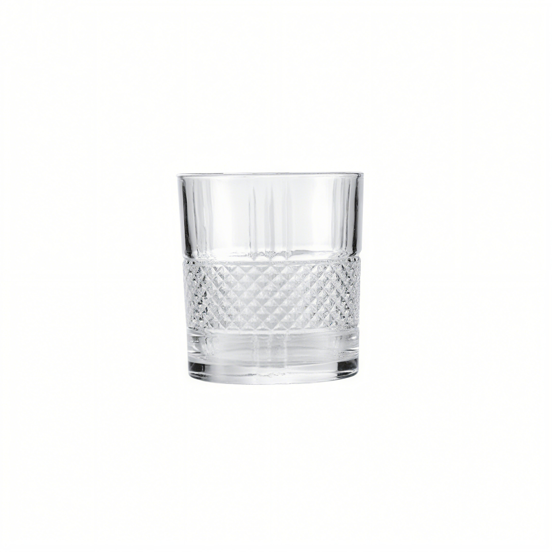 Vaso de vino de vidrio en relieve al por mayor, taza de whisky, taza de cerveza, taza de agua recta, taza de bebida impresa logotipo