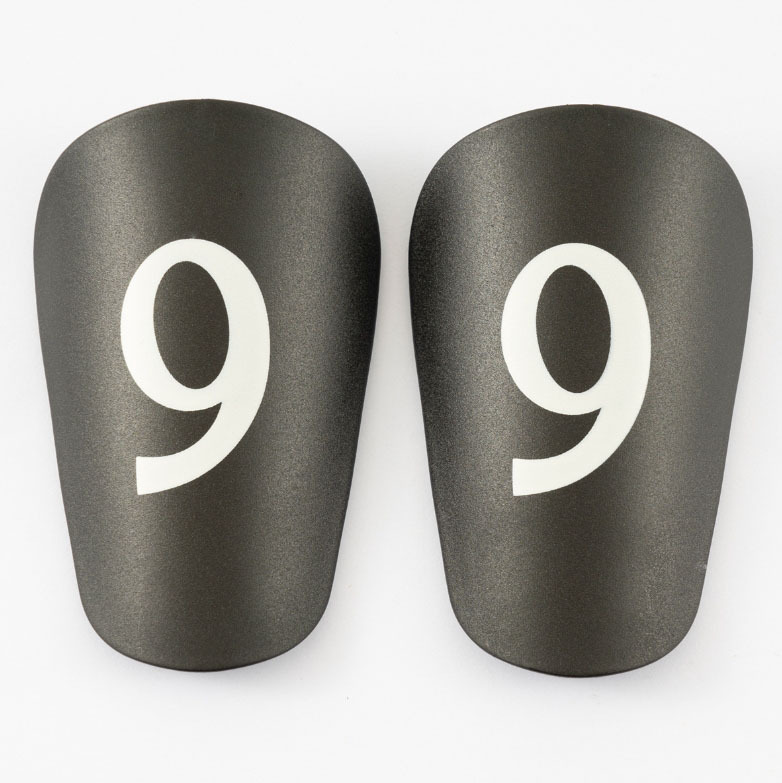 No. 9 Black No. 10 Black Extra Small Football Shin Pads Mini Mini Shin Pads Training Supplies