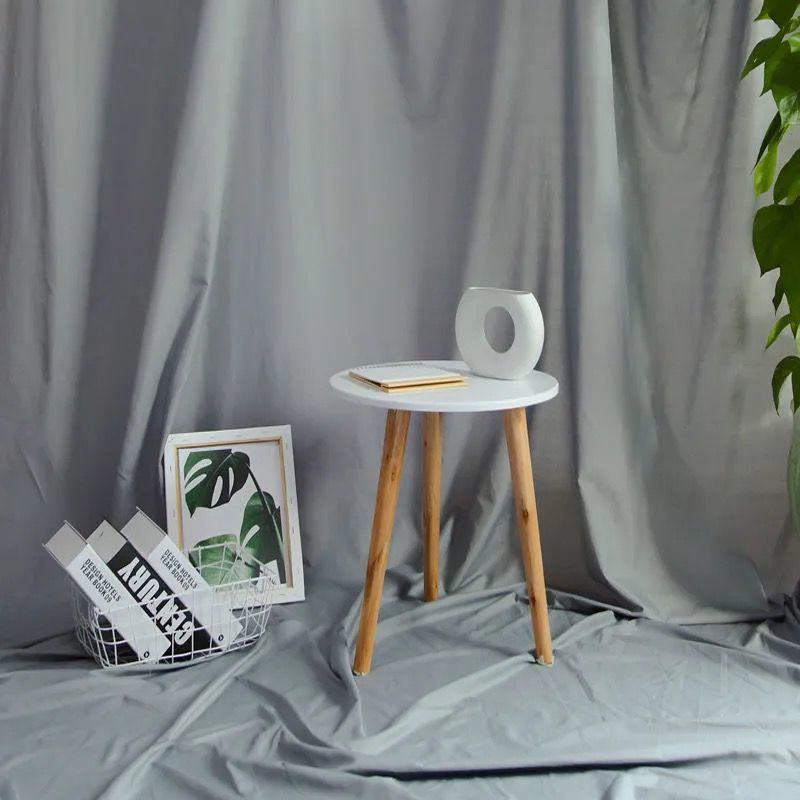 Fotografía de fondo Boomolandi blanco simple fotografía de viento frío nórdico fondo de retransmisión en vivo de Zhao Zhiwu