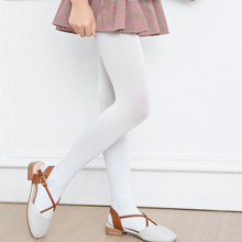 女童连裤袜22春夏韩超薄牛奶丝女宝打底裤袜防勾丝纯色女童舞蹈袜
