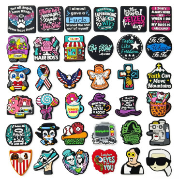 Funny English Venting Slogans Focal Focal Beads Self-Deprecating Workplace Copywriting Pet Angel DIY Jewelry Beads