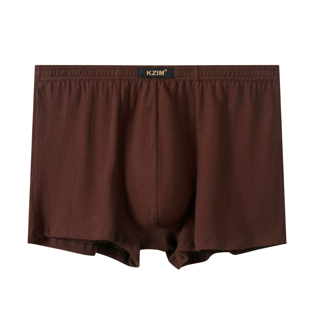 Высокий пояс хлопковые боксеры-брифы, 100% хлопок, размеры плюс (XL–9XL), 7 цветов