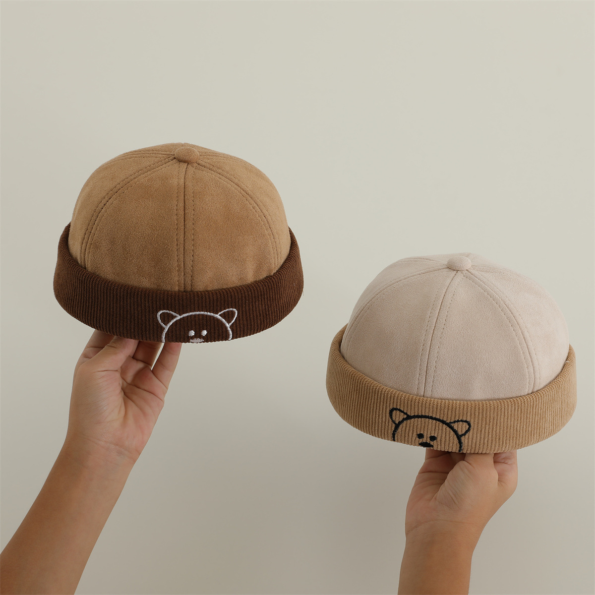 Gorro Sin Visera para Bebé de Algodón con Protección Solar image 1
