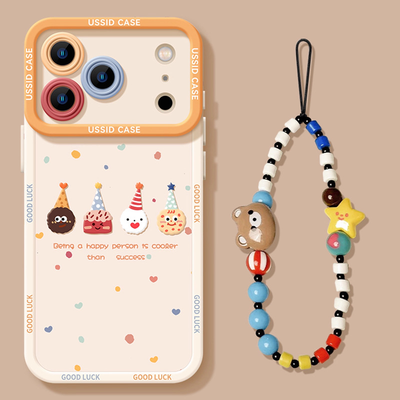Donut Apple 15 Mobile Phone Case New Iphone17Promax Silicone Cute 16Pro All-Inclusive Soft Shell 14