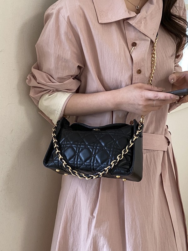 Bolso de mochila para mujeres 2026 ventas calientes nuevas bolsas de cadena coreanas Zhongzhong Ling, bolsas de hombro exquisitas perezosas de alto nivel